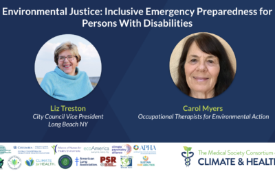 Environmental Justice: Inclusive Emergency Preparedness for Persons With Disabilities